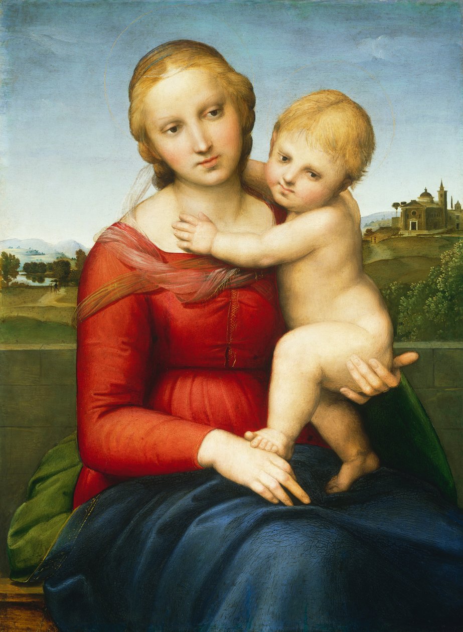 Die kleine Cowper-Madonna von Raffaello Sanzio Raphael