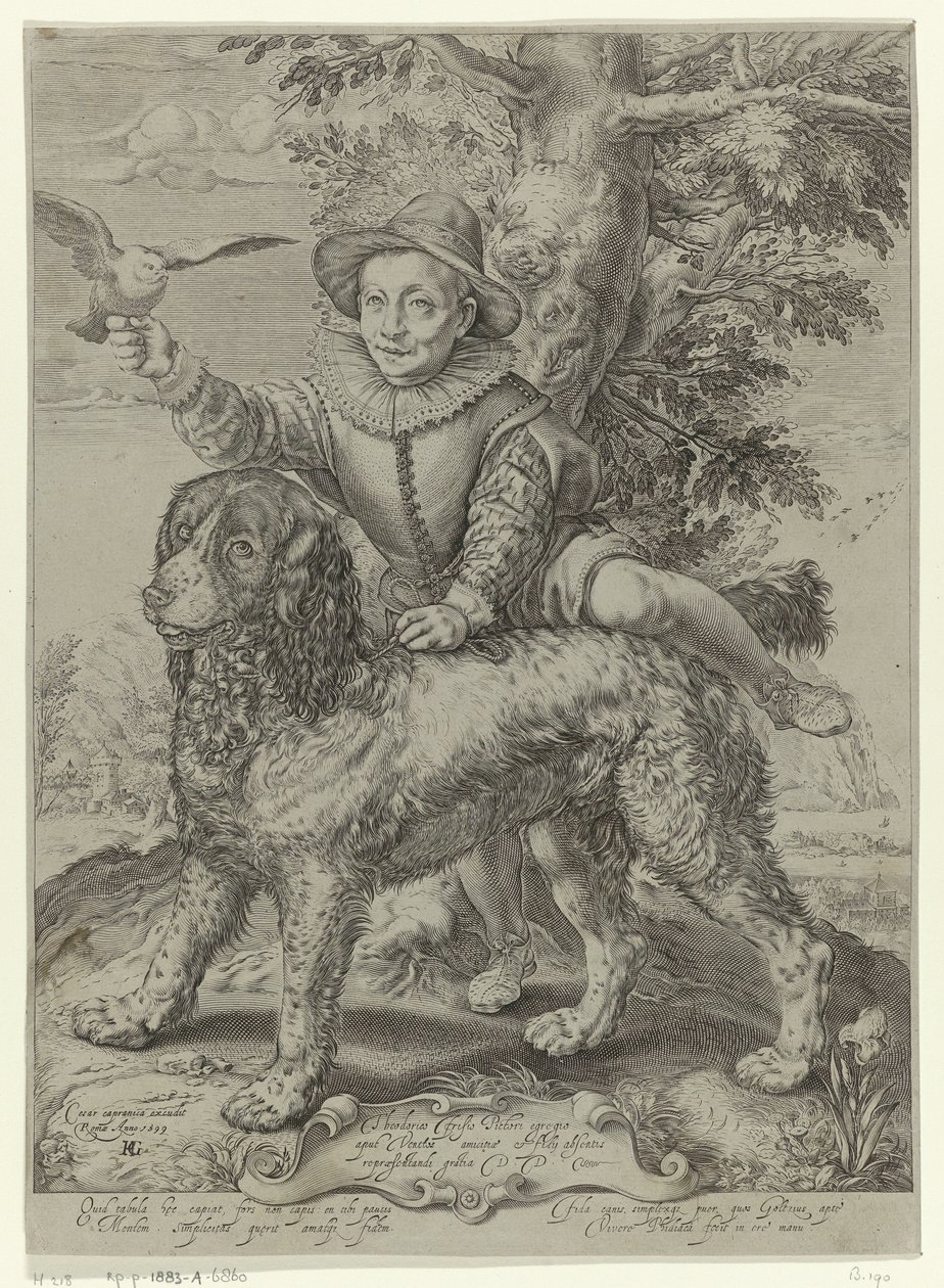 Porträt von Frederik de Vries von Raffaello Guidi