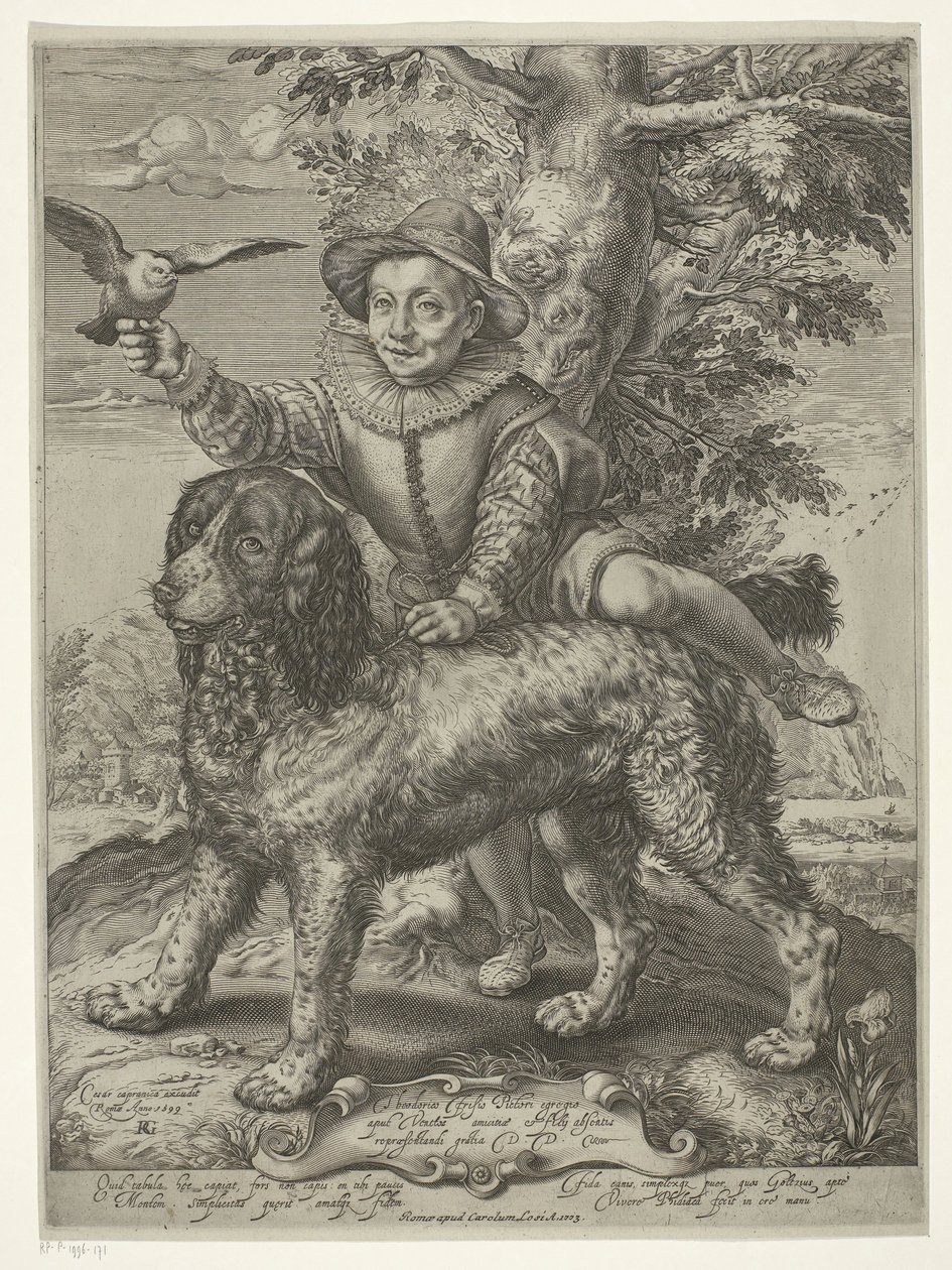 Porträt von Frederik de Vries von Raffaello Guidi
