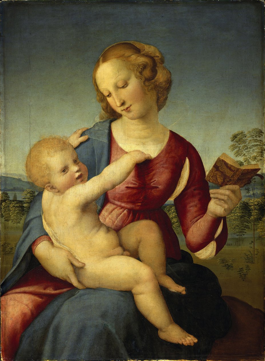 Madonna Colonna, 1508 von Raffaello Sanzio Raphael