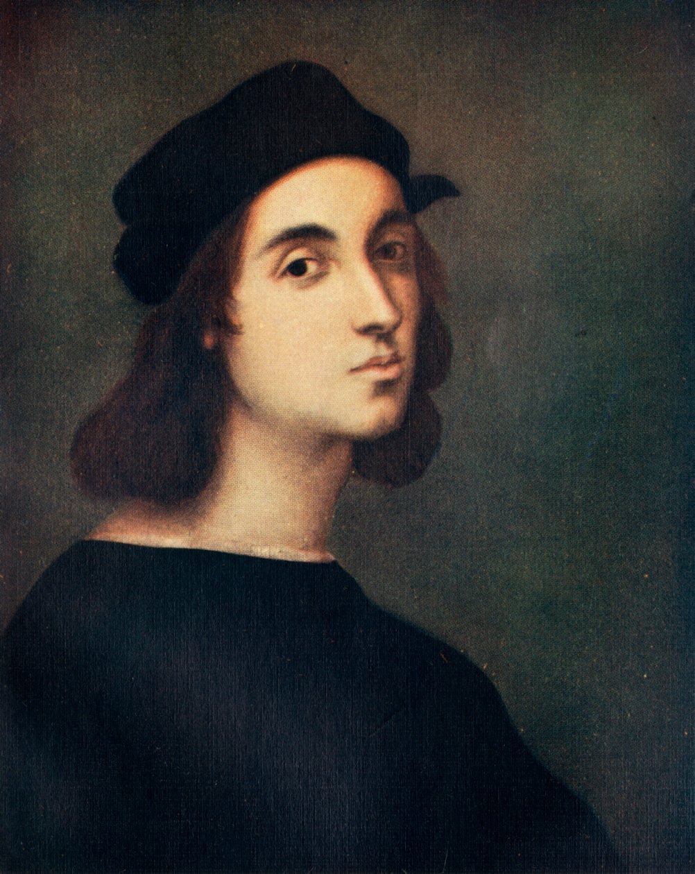Porträt von Raffael, ca. 1505, ca. 1912 von Raffaello Sanzio Raphael