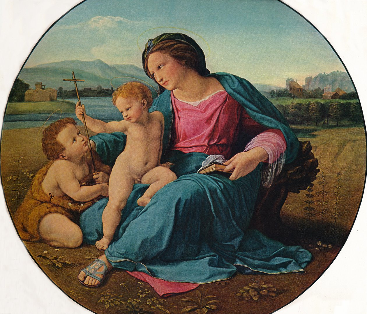 Die Alba Madonna, 1510 von Raffaello Sanzio Raphael