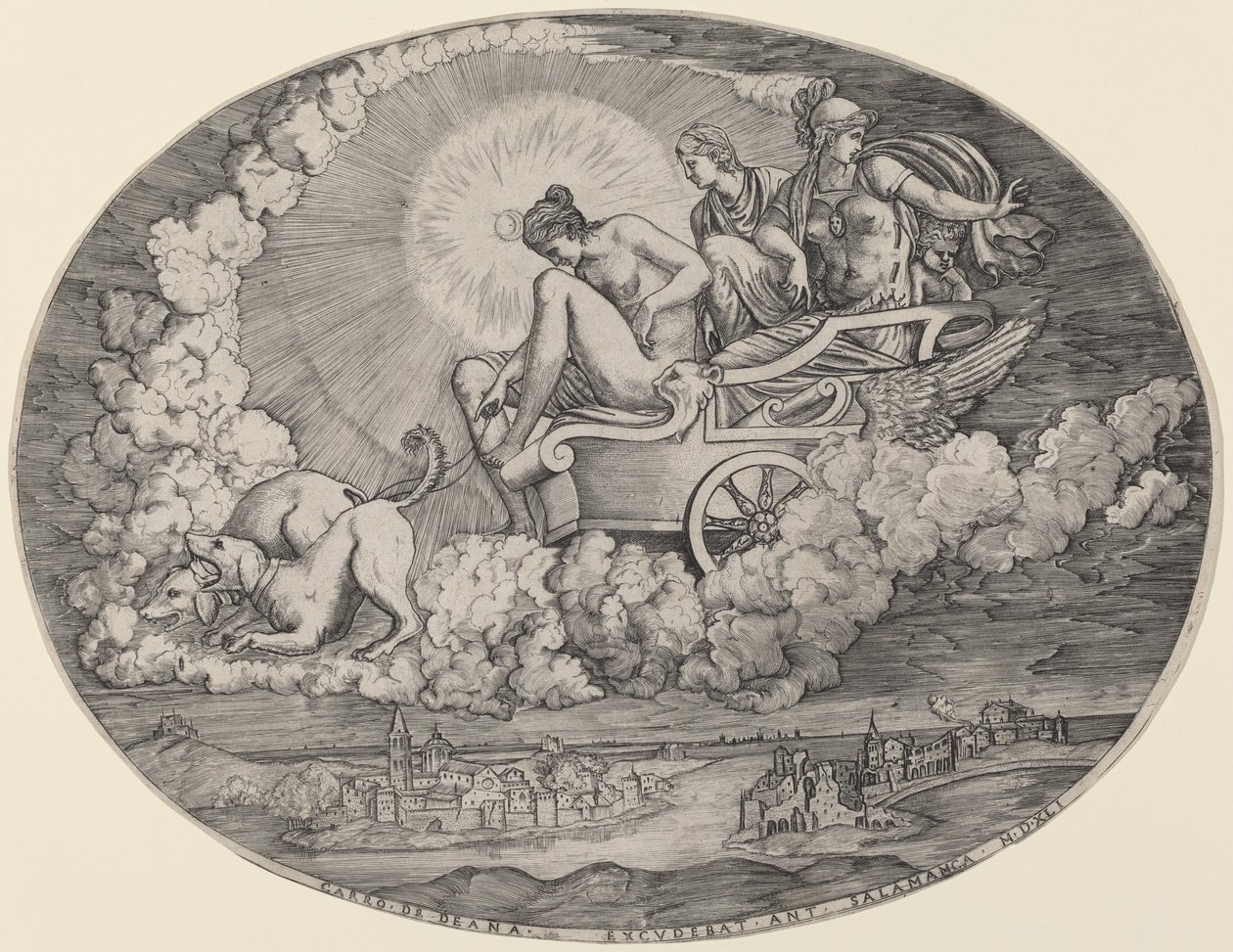 Der Wagen der Diana von Raimondi School
