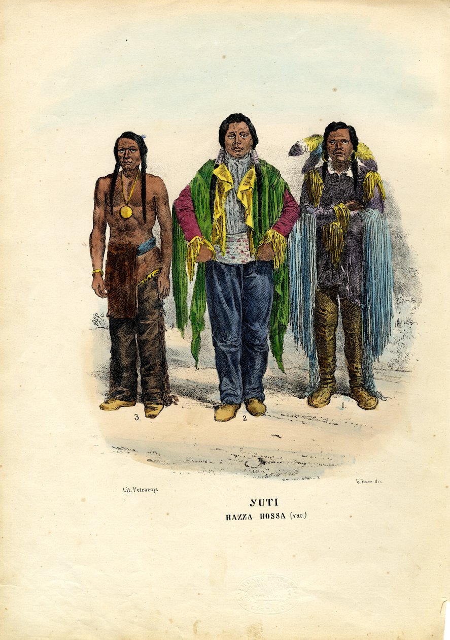 Yuti-Indianer, 1863-79 von Raimundo Petraroja