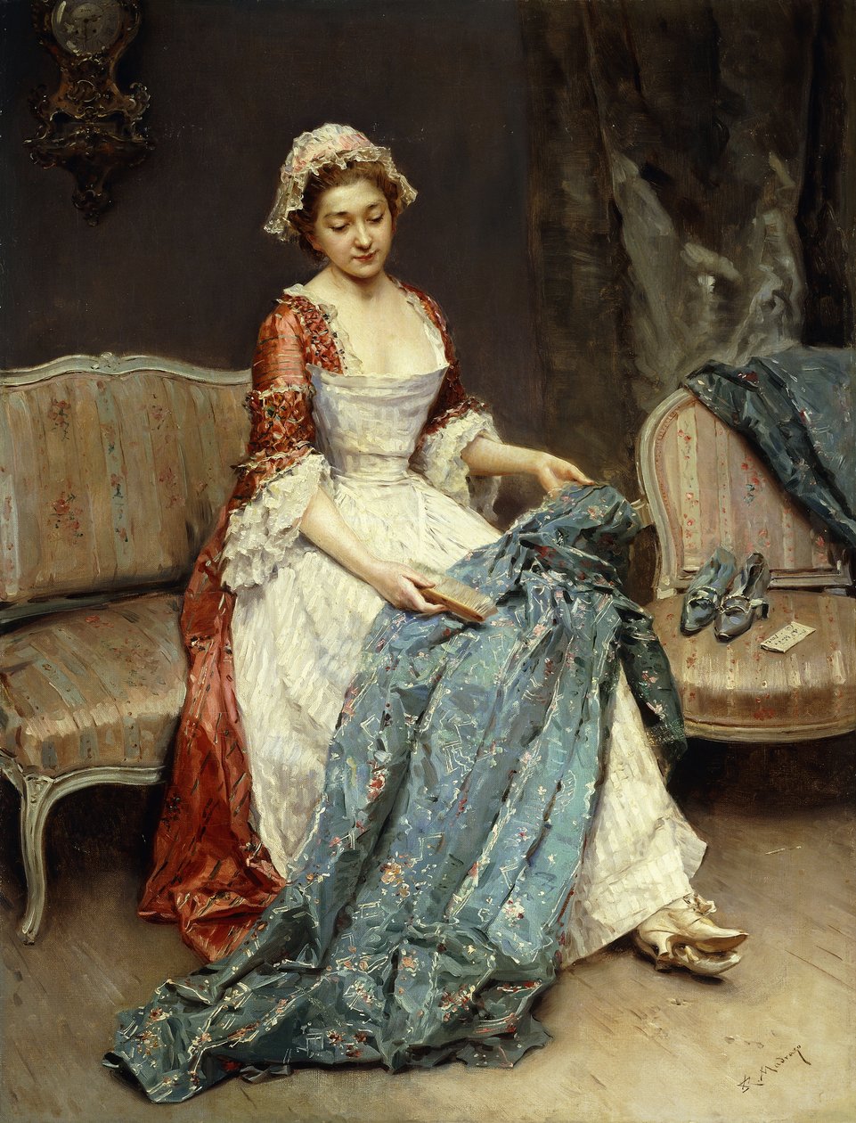 Nach dem Ball von Raimundo de Madrazo y Garreta