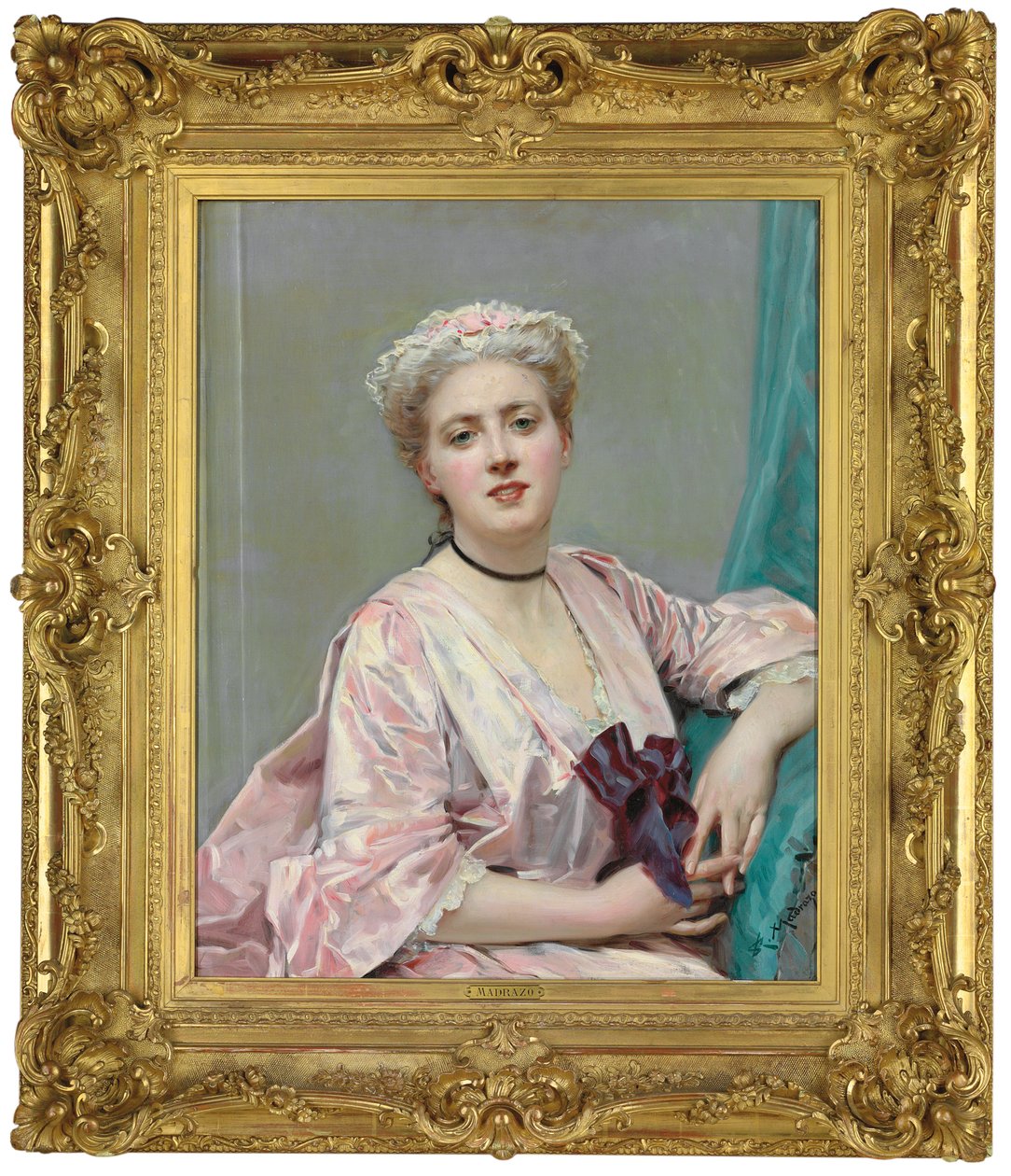 Schönheit in Rosa von Raimundo de Madrazo y Garreta
