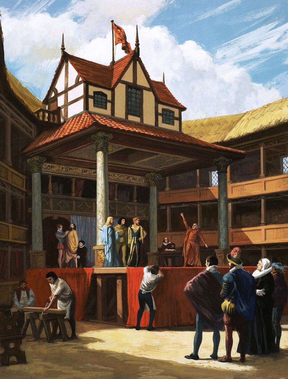Das Globe Theatre von Ralph Bruce
