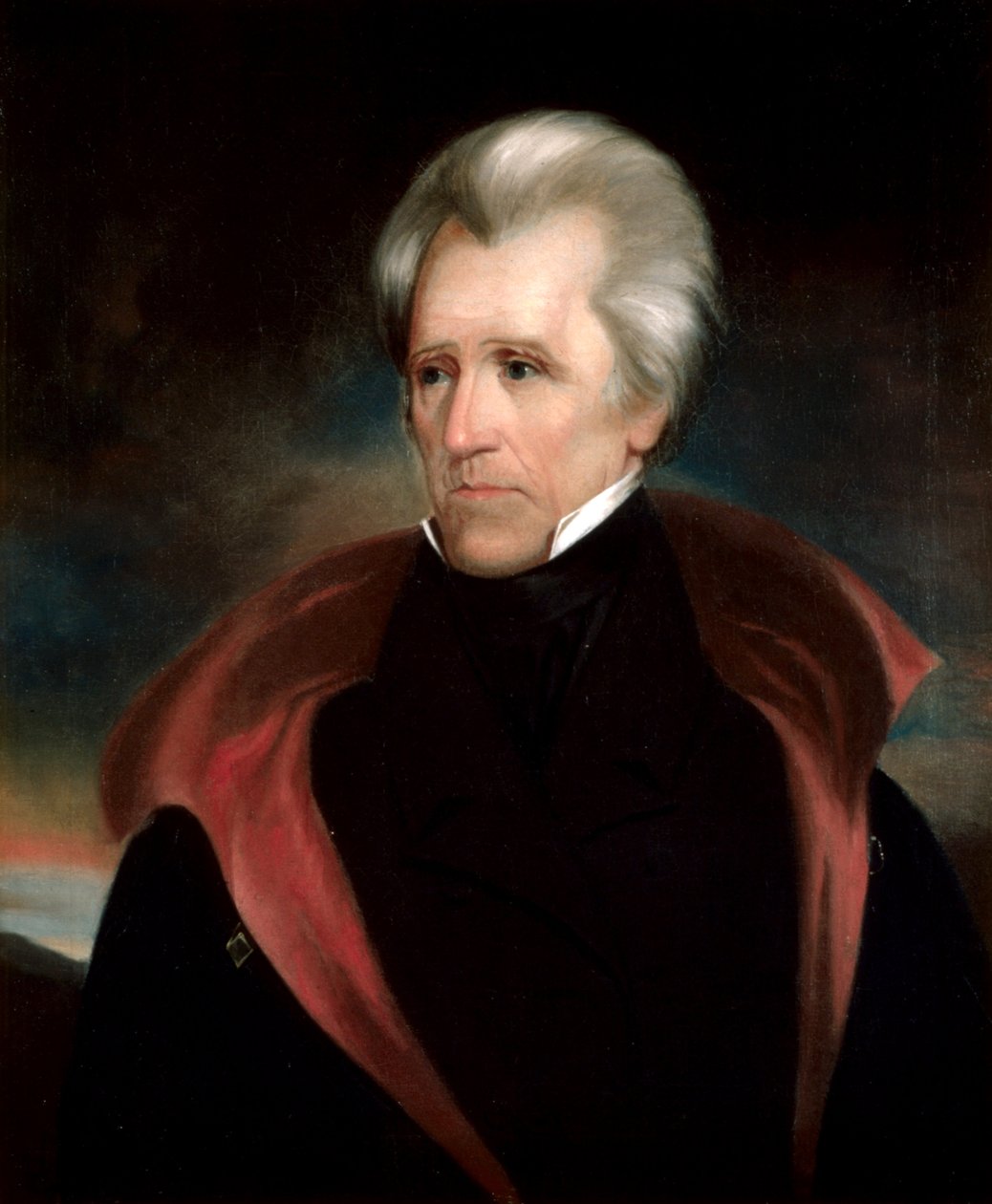 Andrew Jackson Kopf von Ralph Eleaser Whiteside Earl