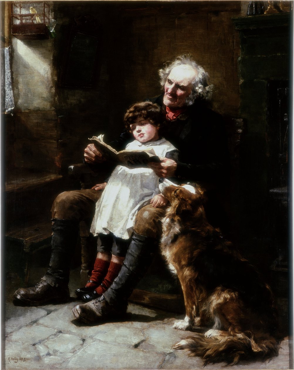 A.B.C., 1887 von Ralph Hedley