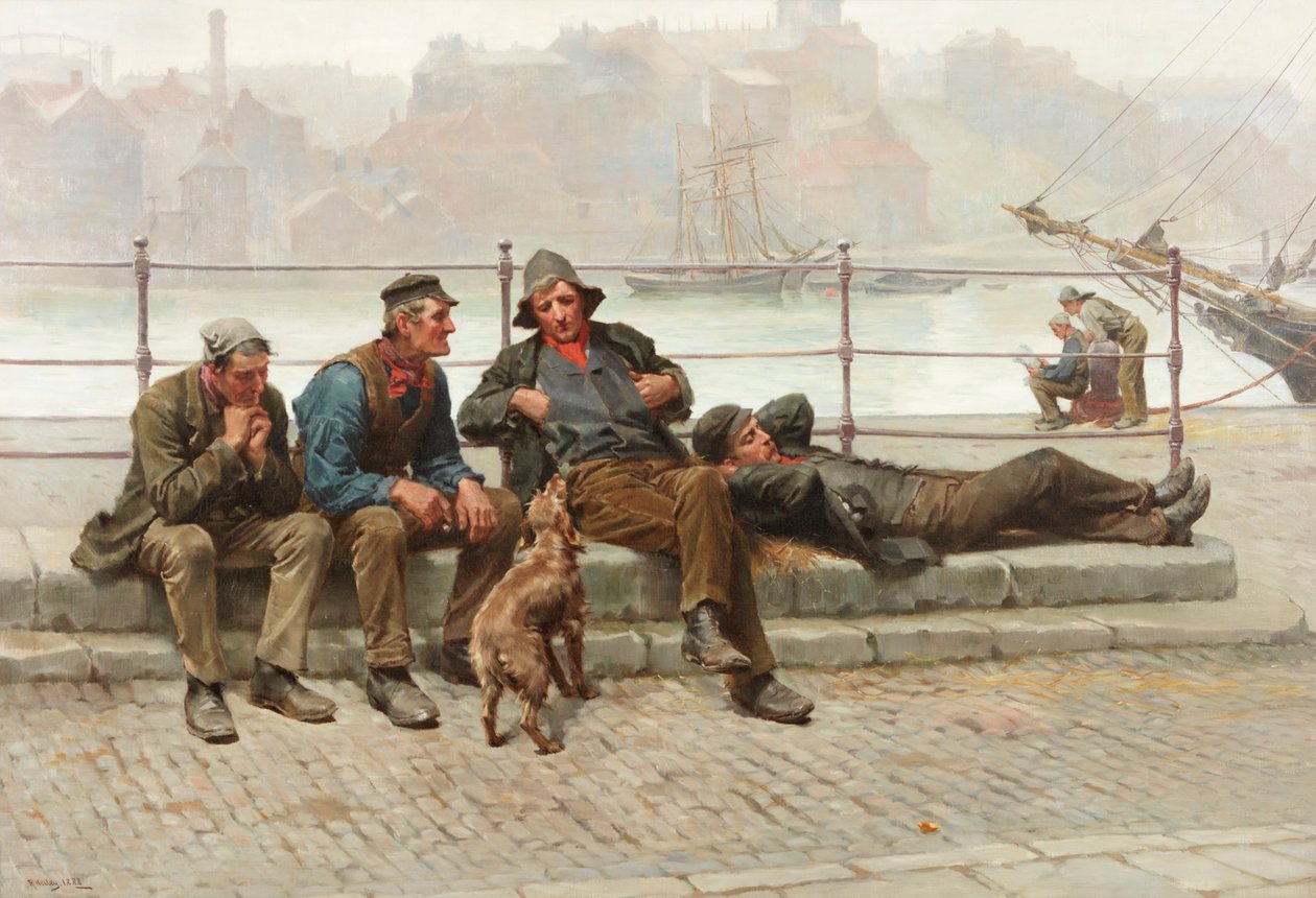 Arbeitslos, 1888 von Ralph Hedley