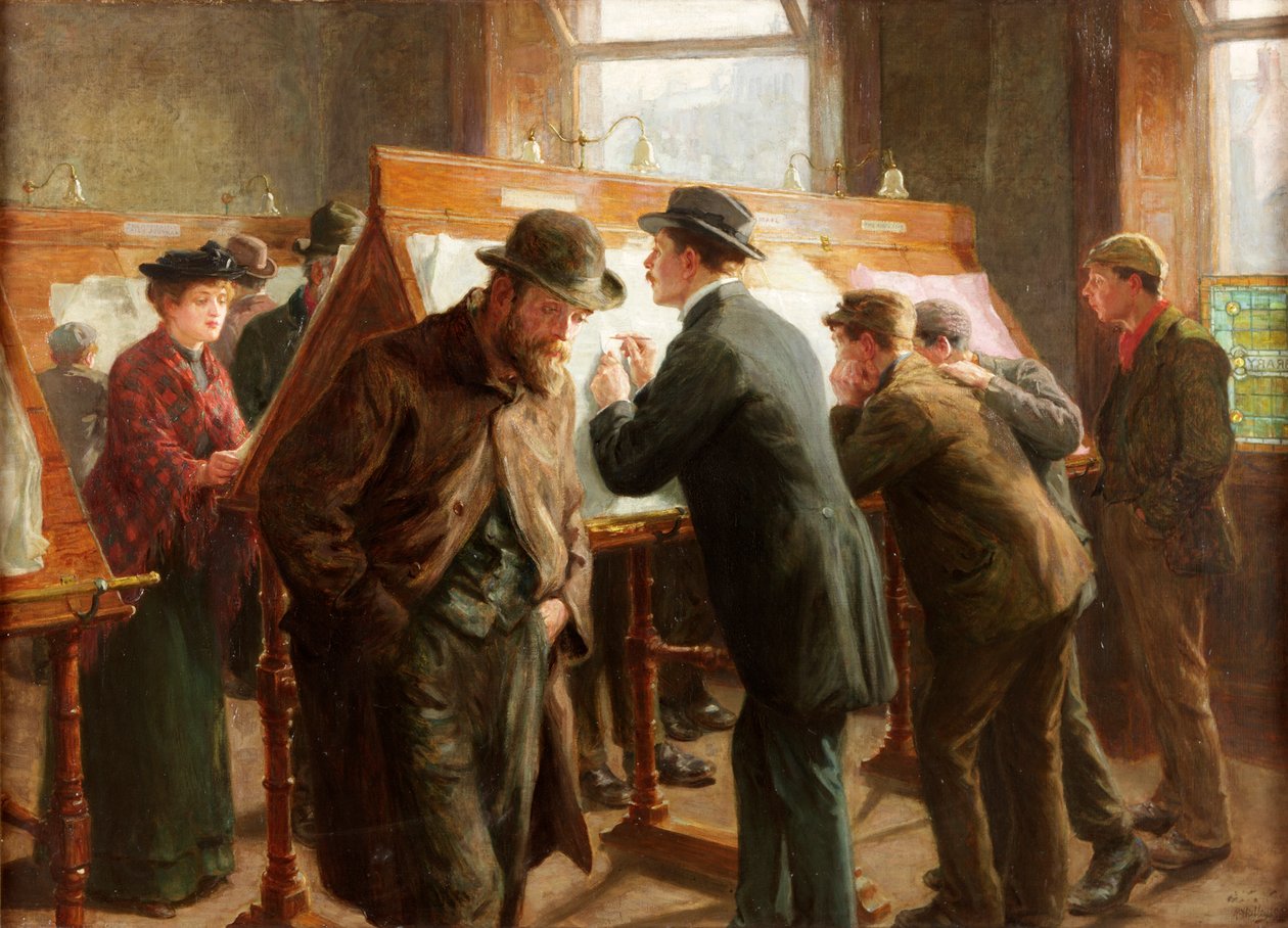 Arbeitssuchende von Ralph Hedley