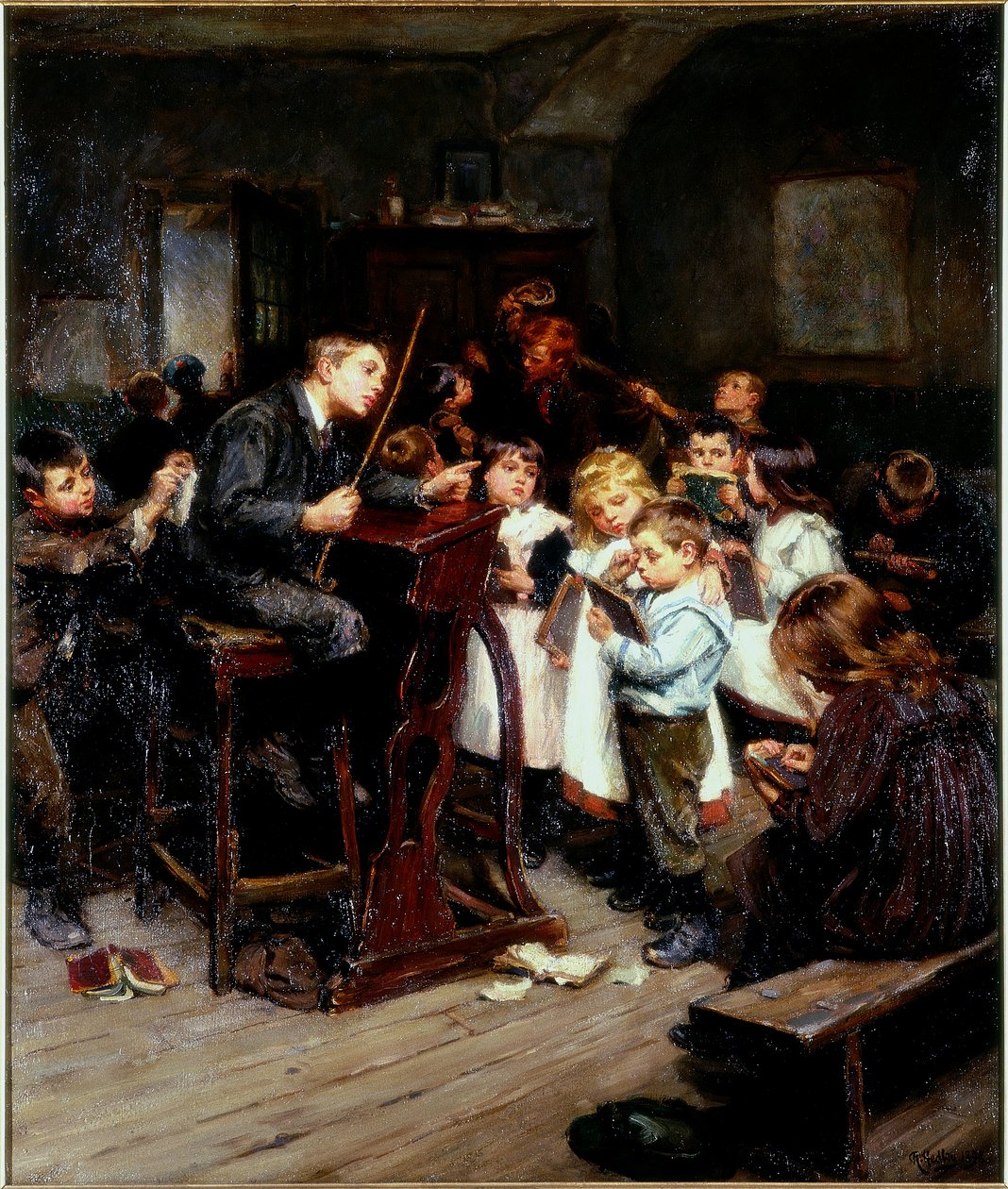 Der Monitor, 1898 von Ralph Hedley