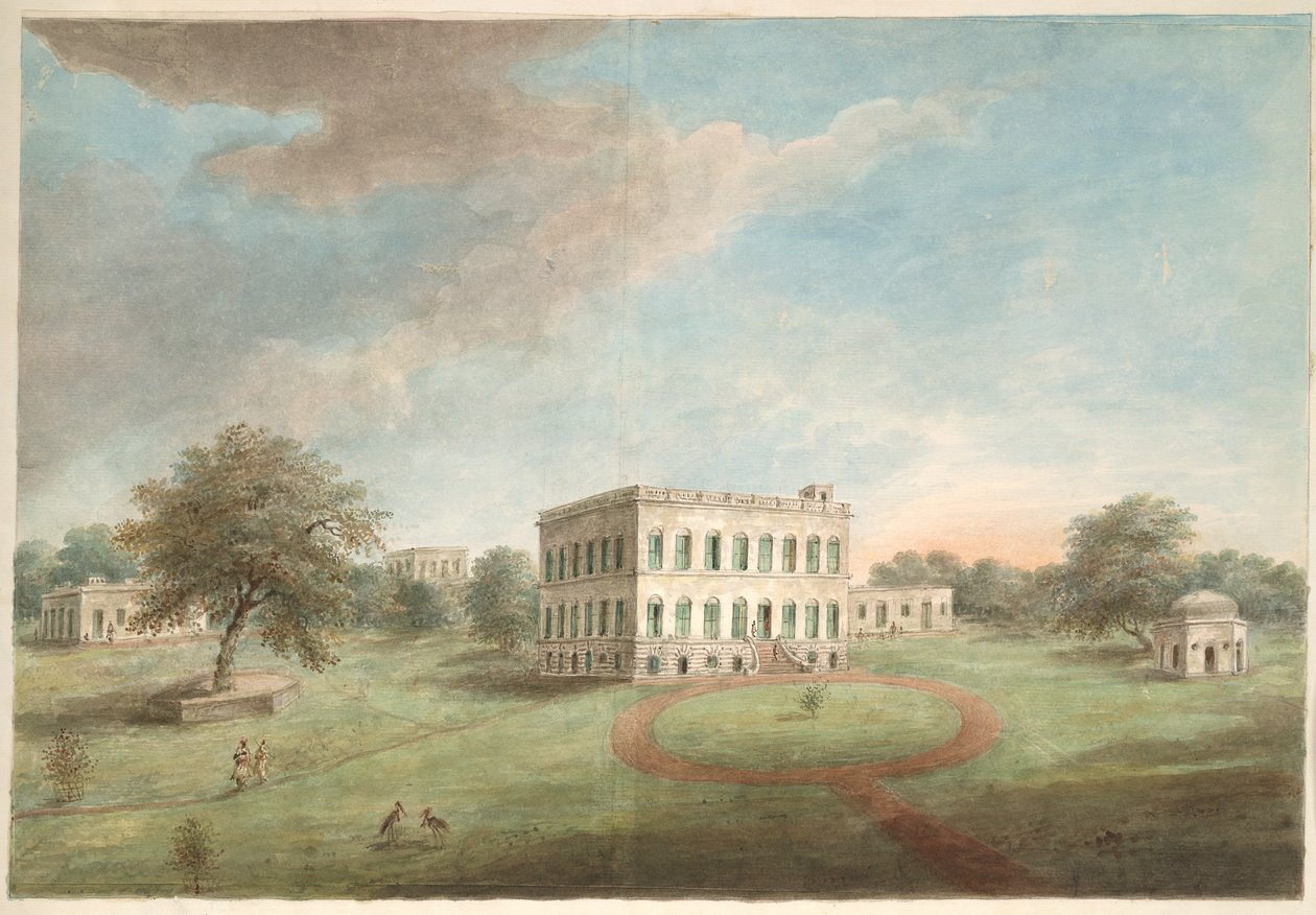 Das Residenzgebäude in Lucknow von Ram Sita