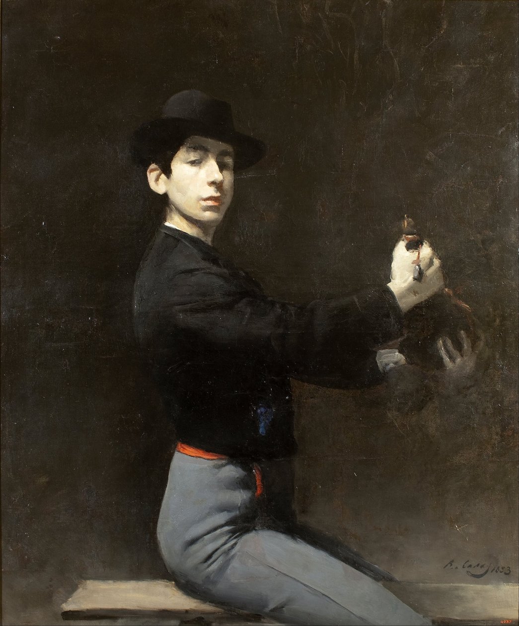 Selbstporträt von Ramón Casas