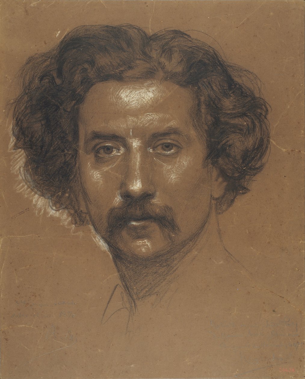 Selbstporträt von Ramon Martí i Alsina