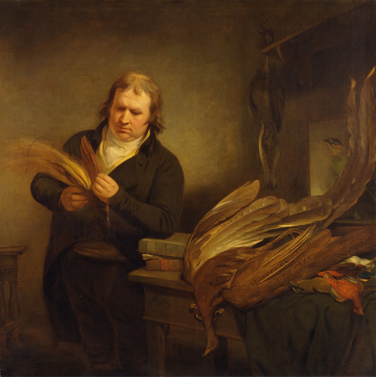 Ein Ornithologe (1802) von Ramsay Richard Reinagle