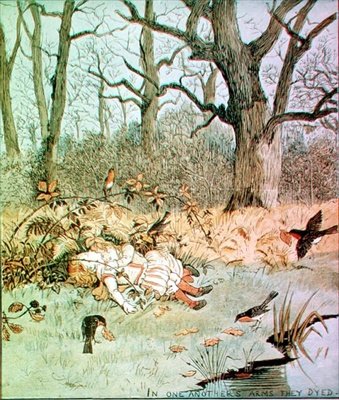 Babes im Wald (Ballade) von Randolph Caldecott
