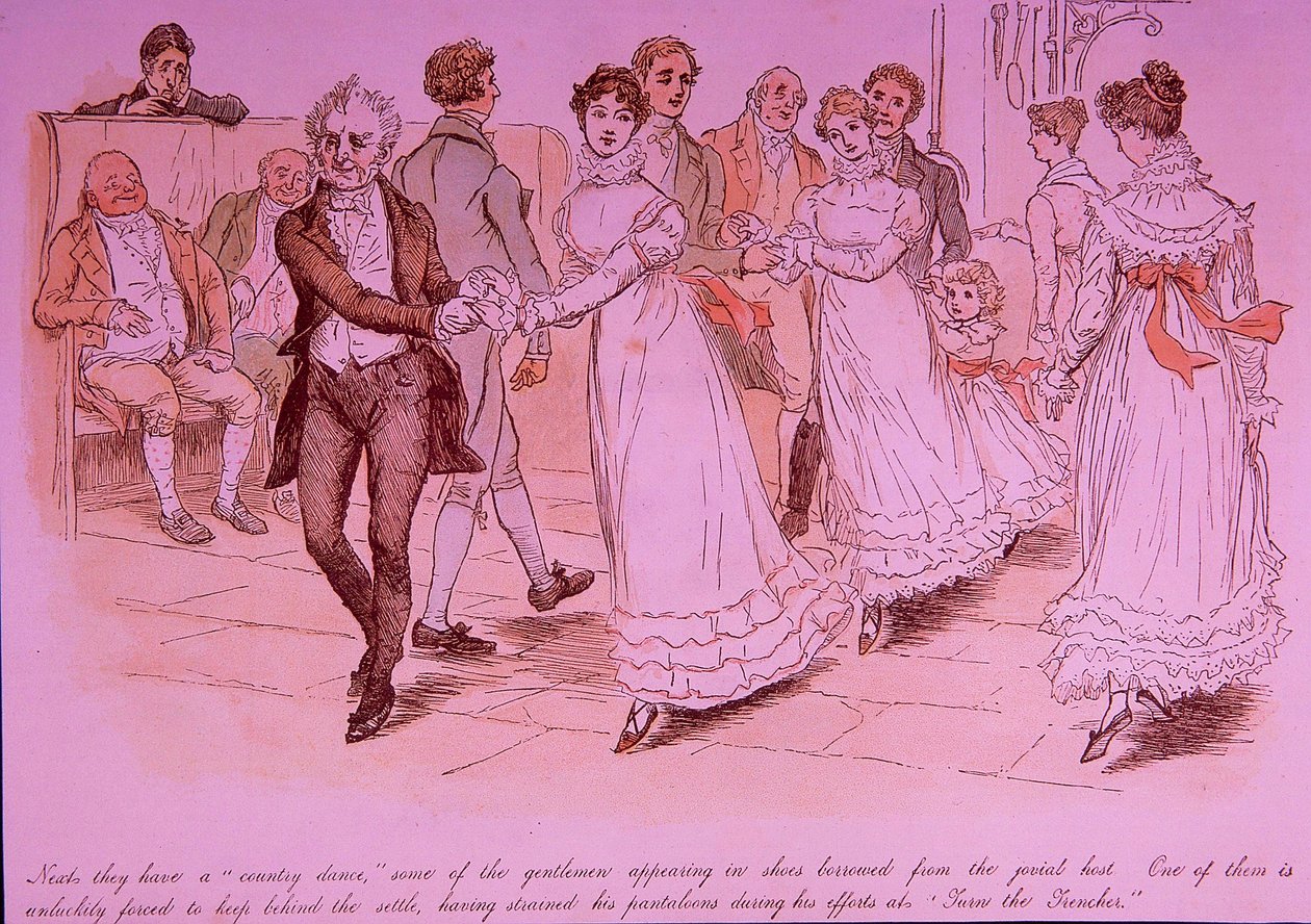 Weihnachtstanz von Randolph Caldecott