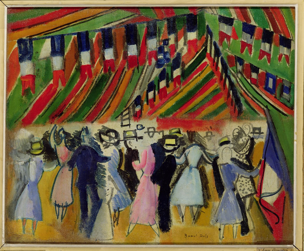 14. Juli von Raoul Dufy