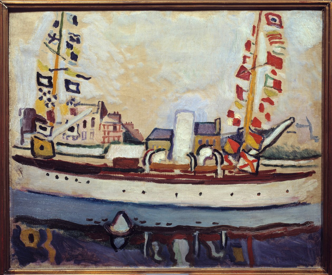 Bollwerkboot von Raoul Dufy