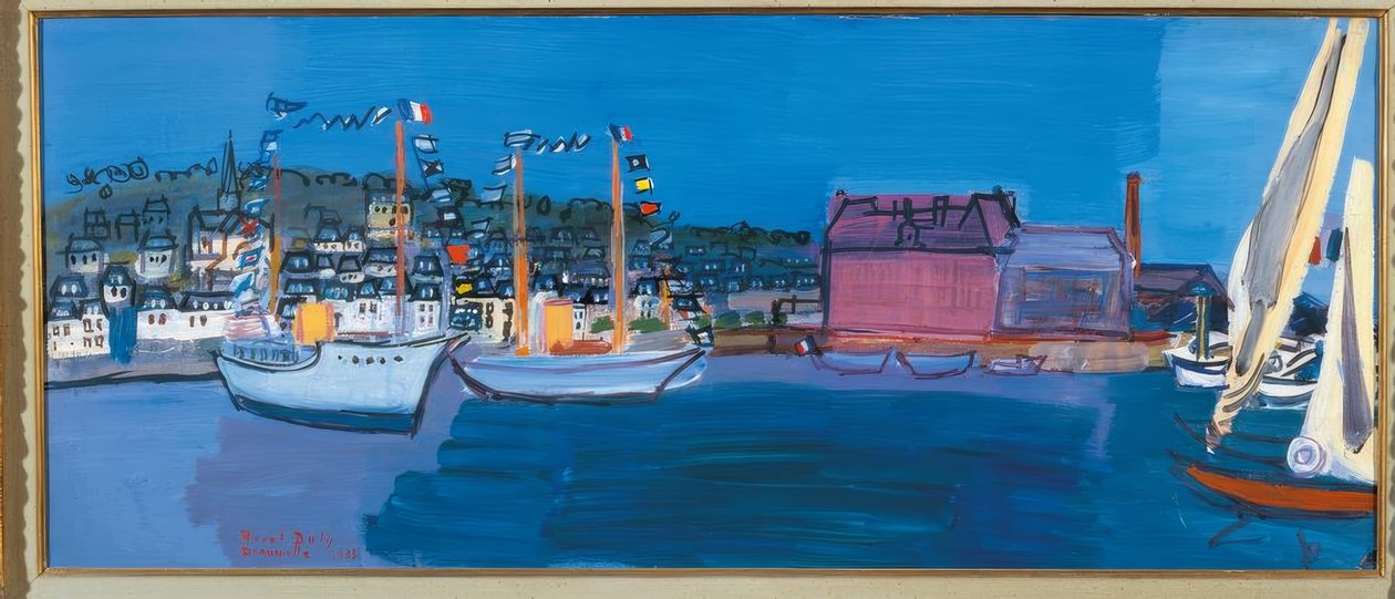 Der 14. Juli in Deauville von Raoul Dufy