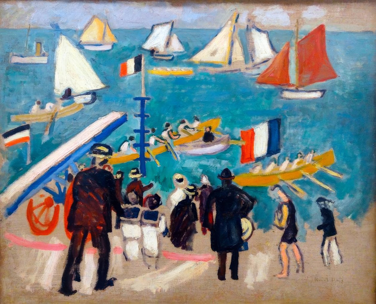 Die Regatten von Raoul Dufy