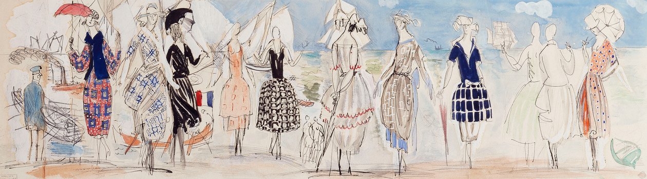 Sommerkleider von Raoul Dufy