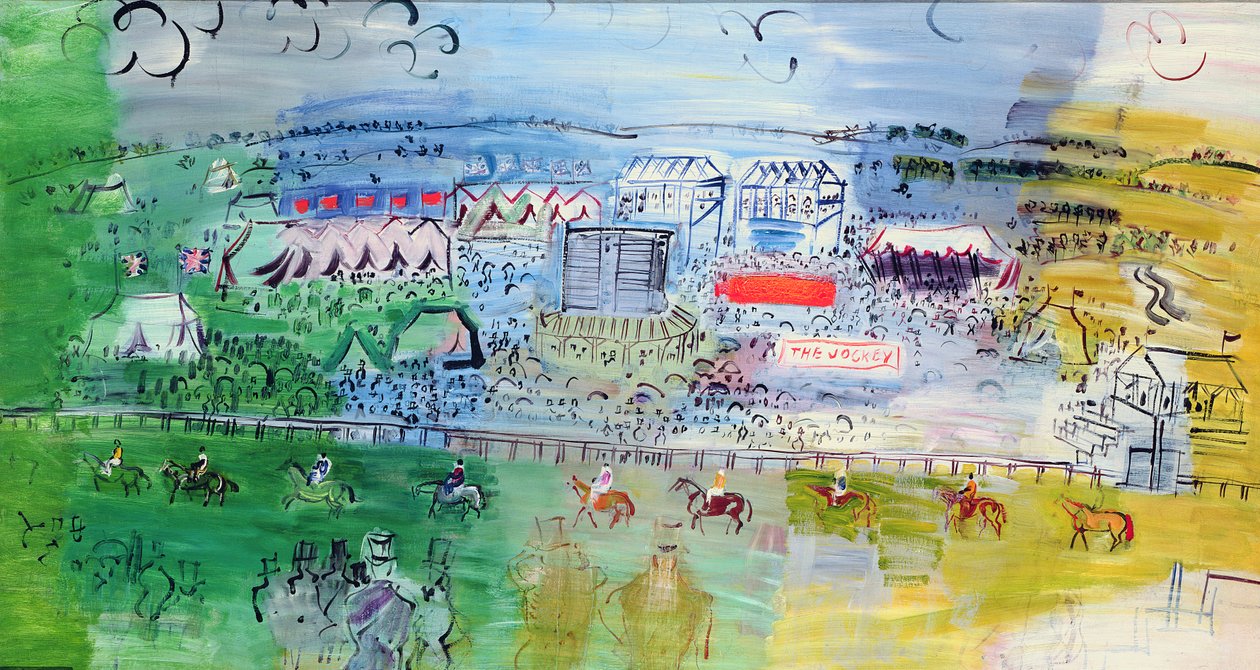 Epsom-Rennen von Raoul Dufy