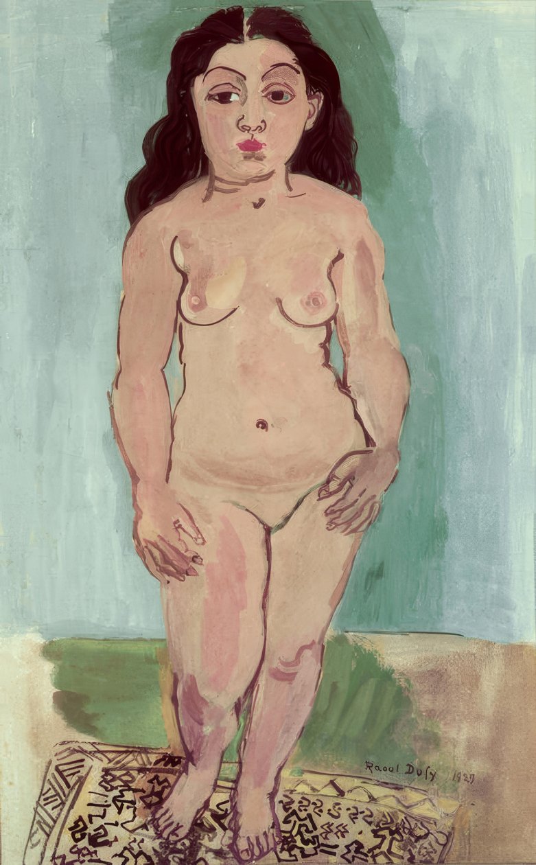 Nackte Frau von Raoul Dufy