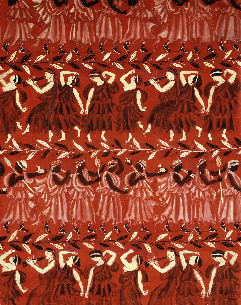 Griechische Prozession von Raoul Dufy