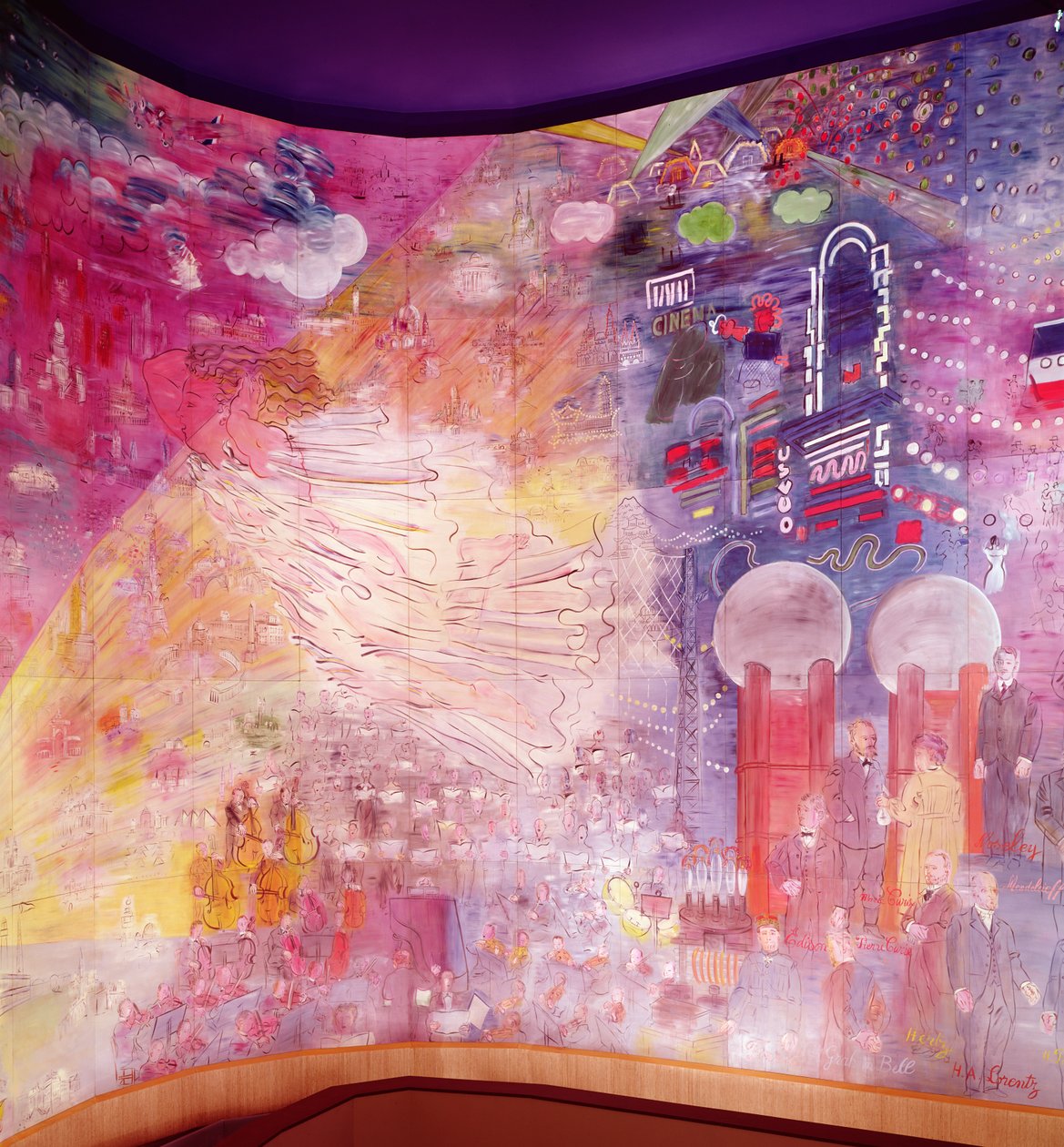 La Fee Electricite von Raoul Dufy