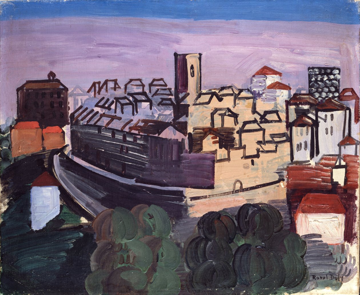 Landschaft bei Vence von Raoul Dufy