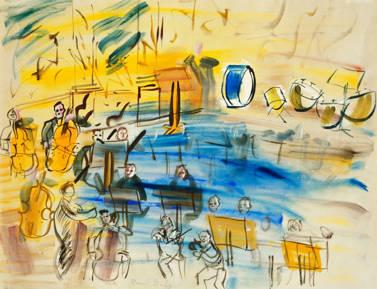 Orchester von Raoul Dufy