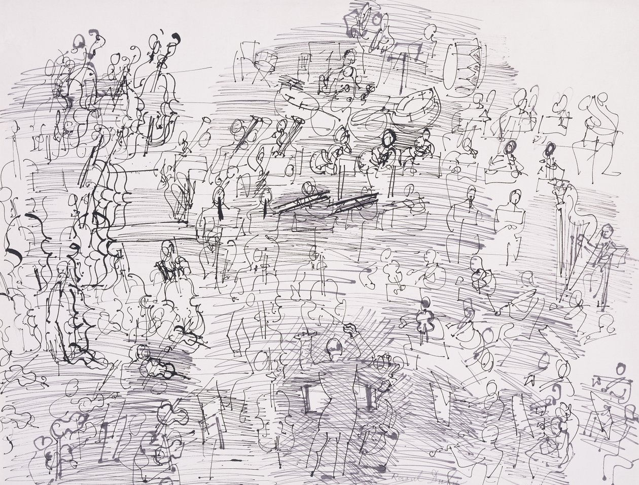 Orchester von Raoul Dufy