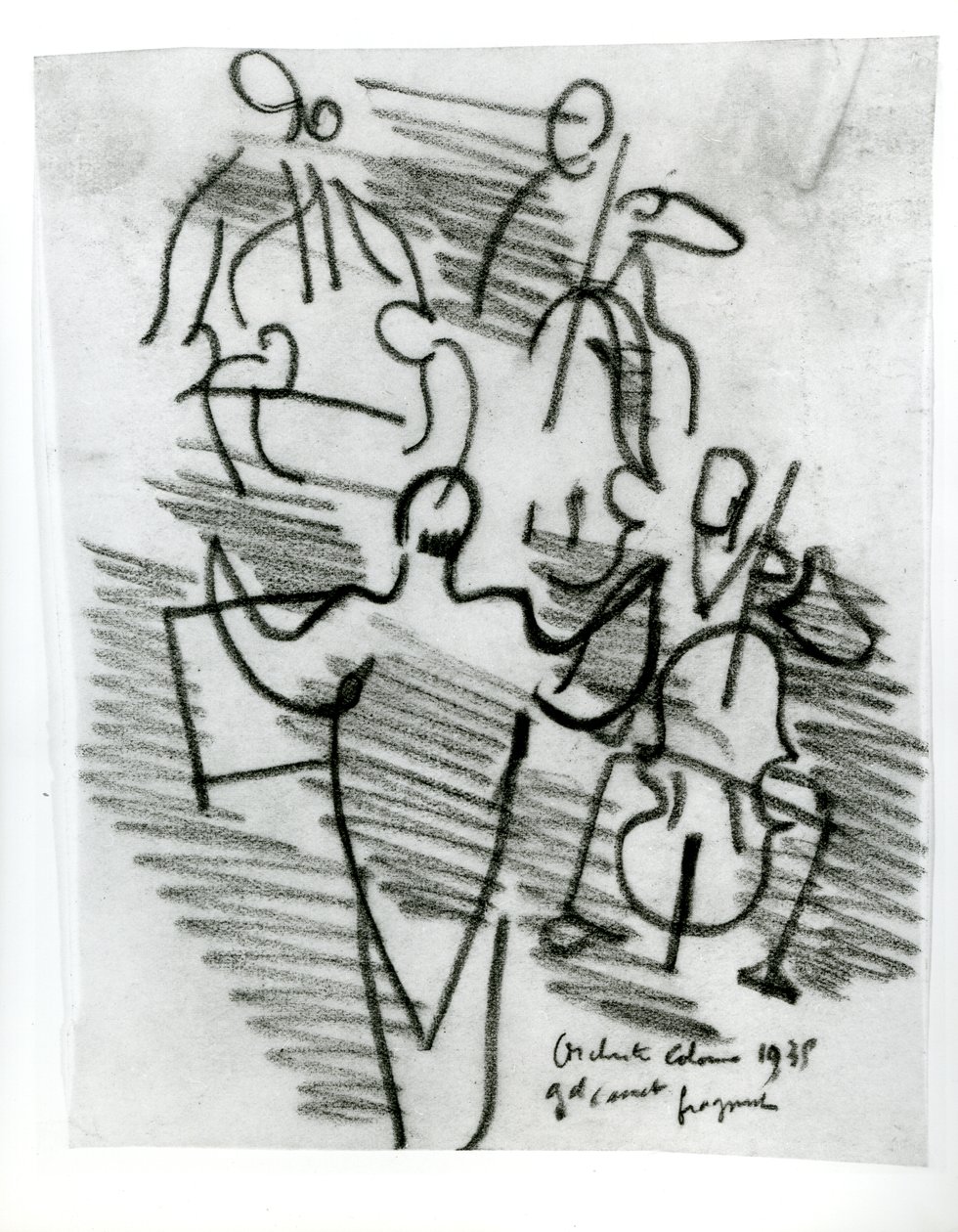 Orchestre Colonne von Raoul Dufy