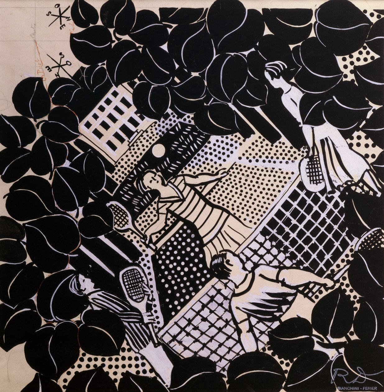 Tennis von Raoul Dufy