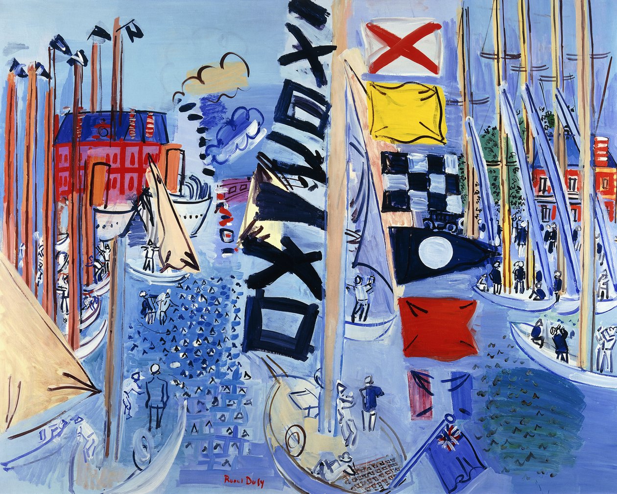Das Becken von Raoul Dufy