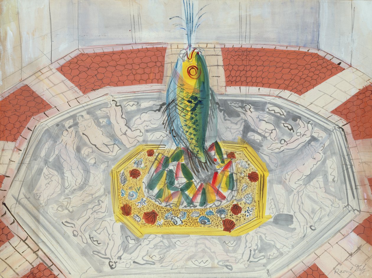 Der Brunnen von Raoul Dufy