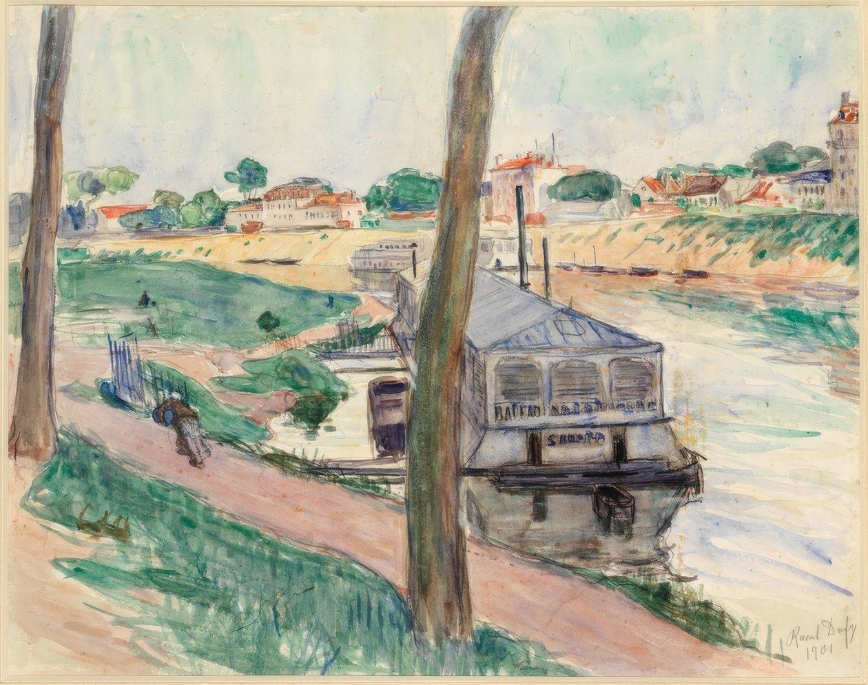 Das Hausboot von Raoul Dufy