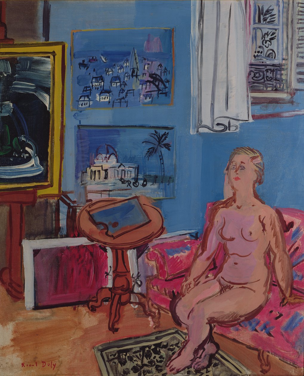 Das Modell von Raoul Dufy