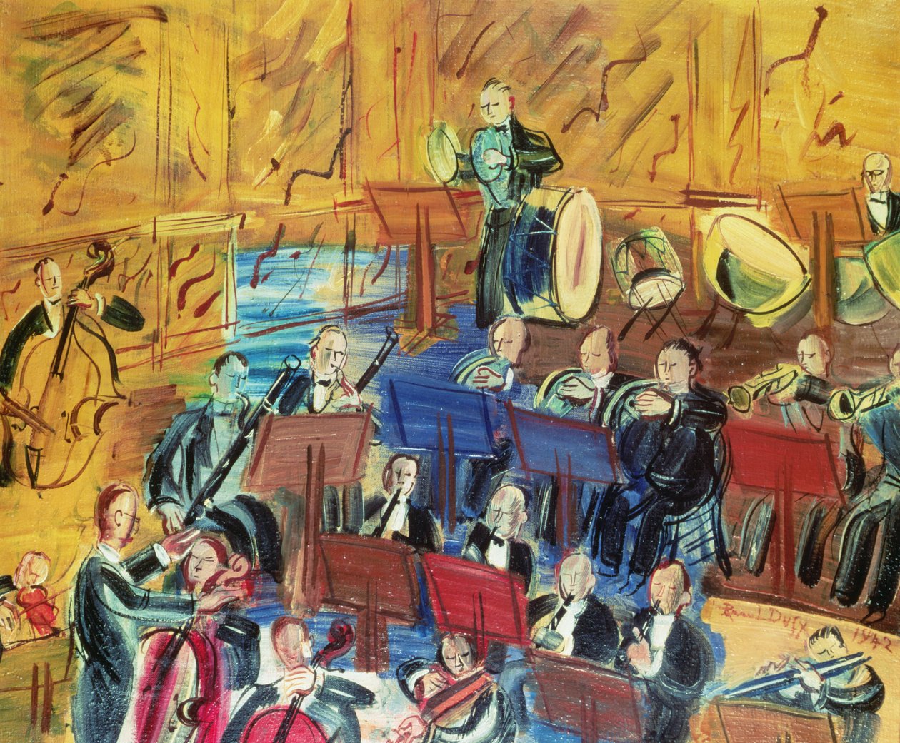 Das Orchester von Raoul Dufy