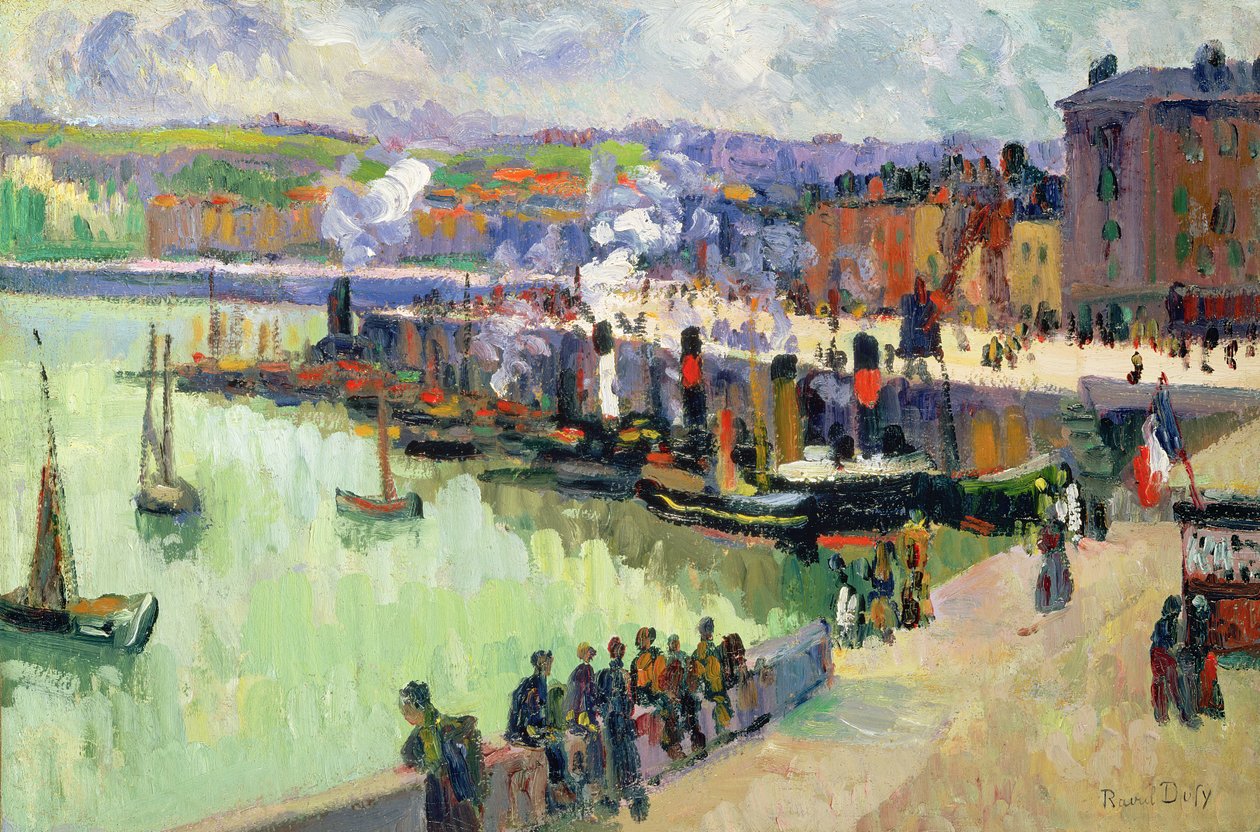 Der Hafen von Raoul Dufy