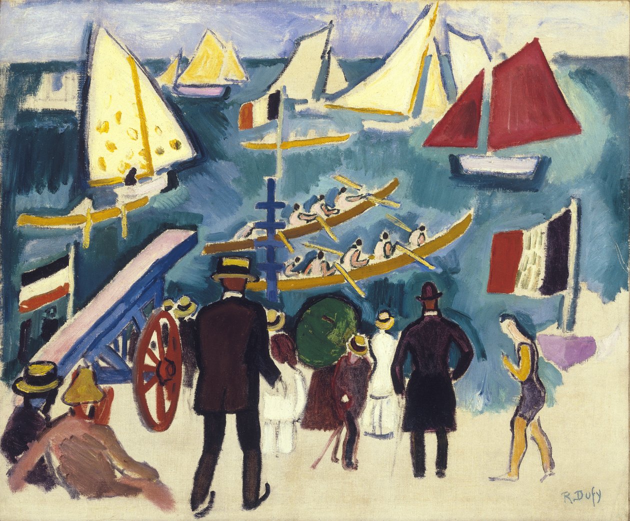 Die Regatta von Raoul Dufy