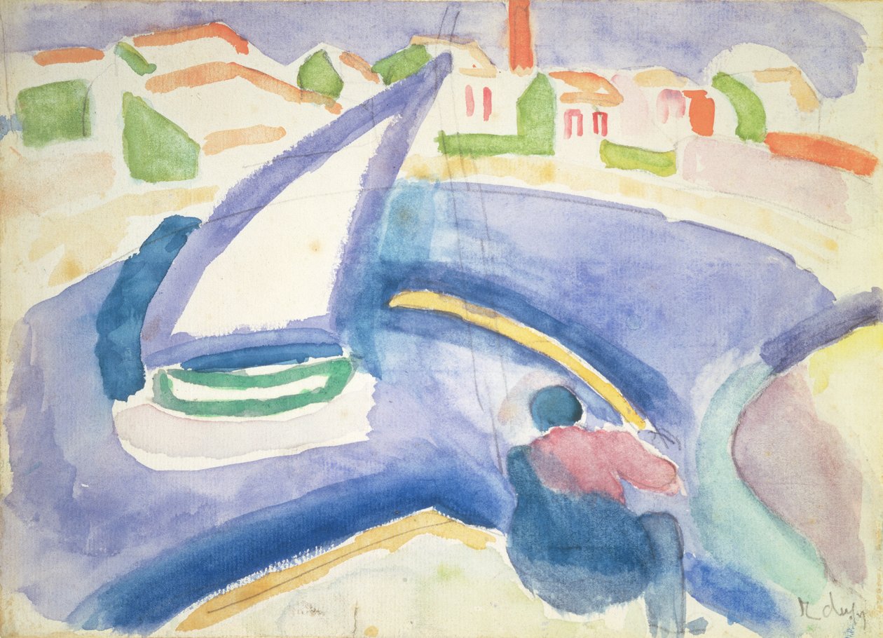 Das Segelboot von Raoul Dufy