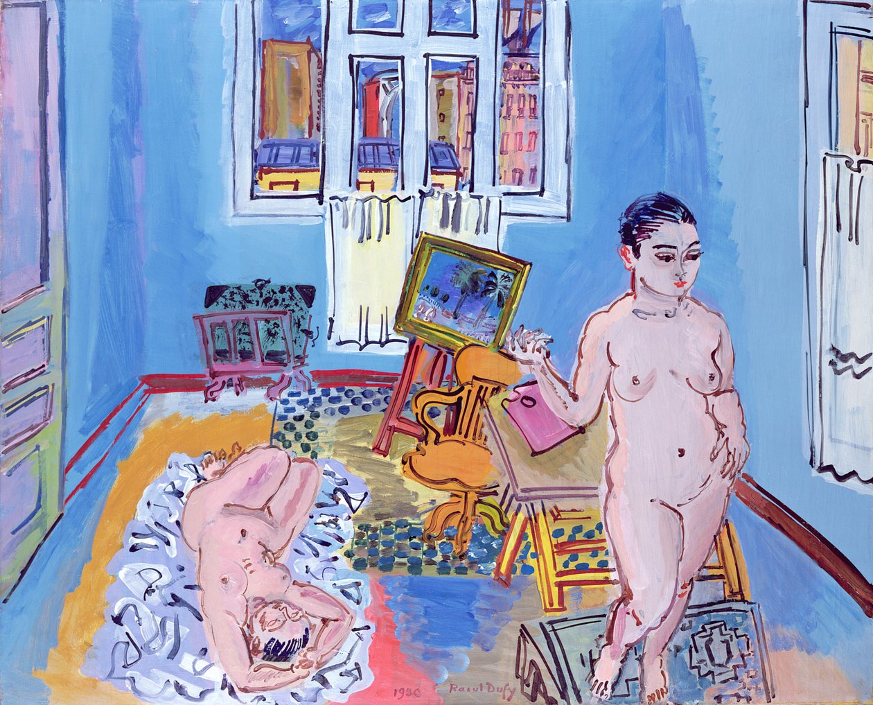 Die zwei Modelle von Raoul Dufy