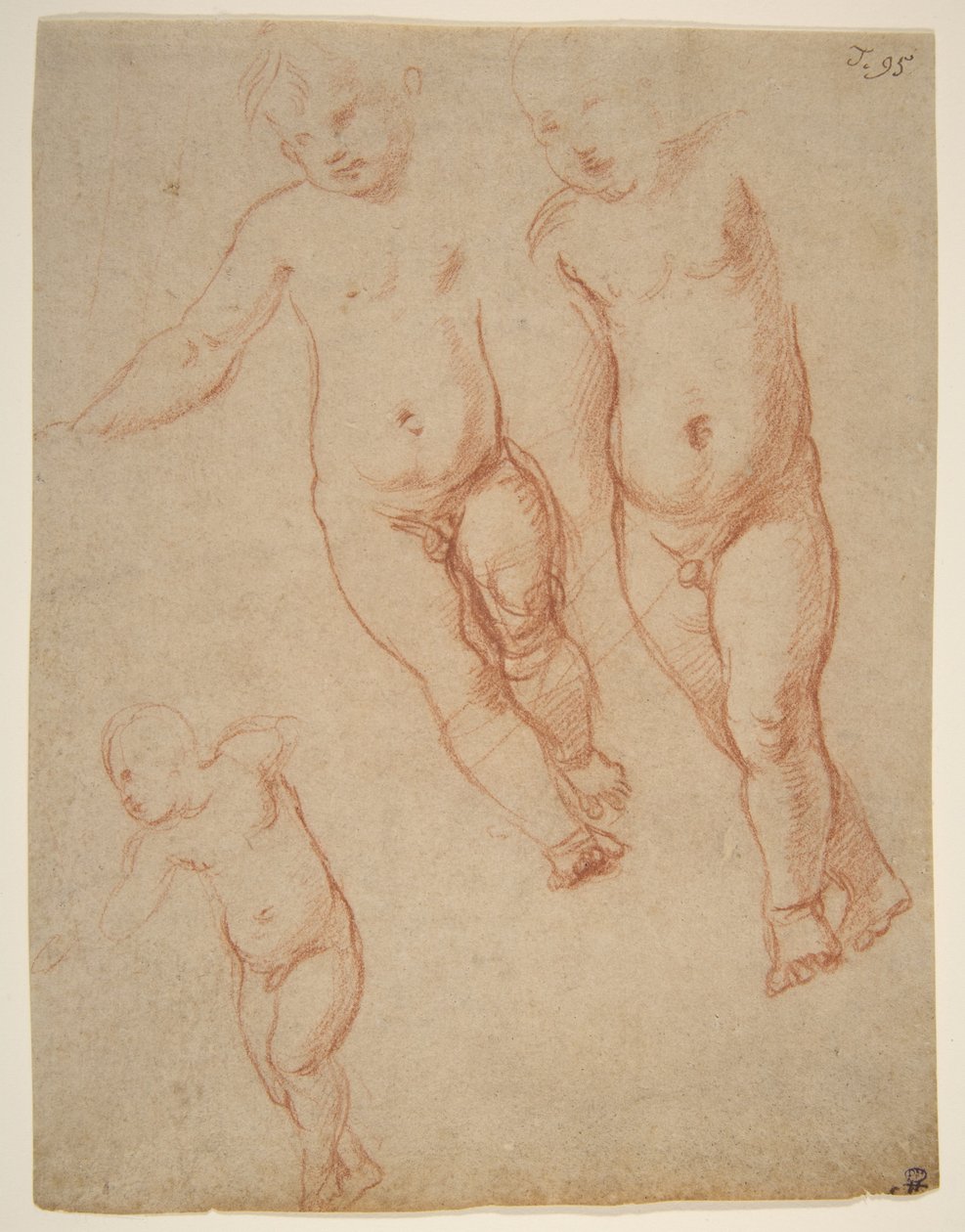 Studien des Christuskindes von Raffaello Sanzio Raphael