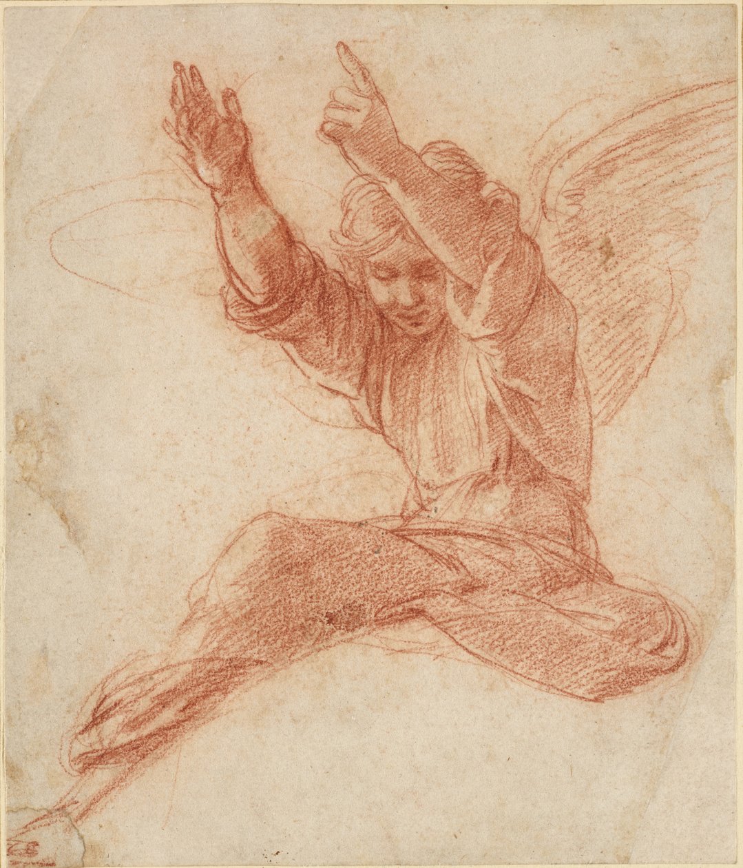 Ein Engel, WA1846.208 von Raffaello Sanzio Raphael