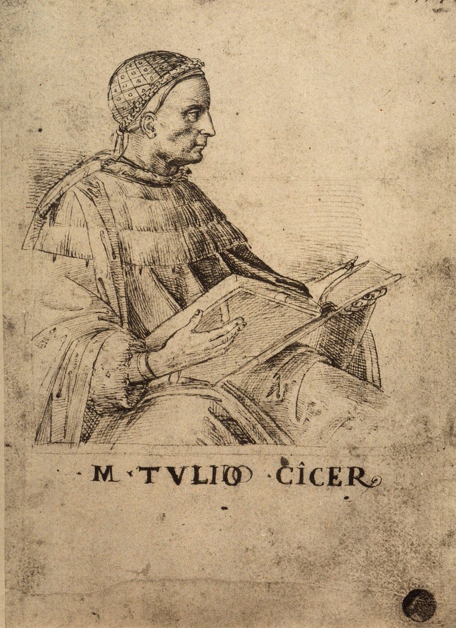 Cicero von Raffaello Sanzio Raphael