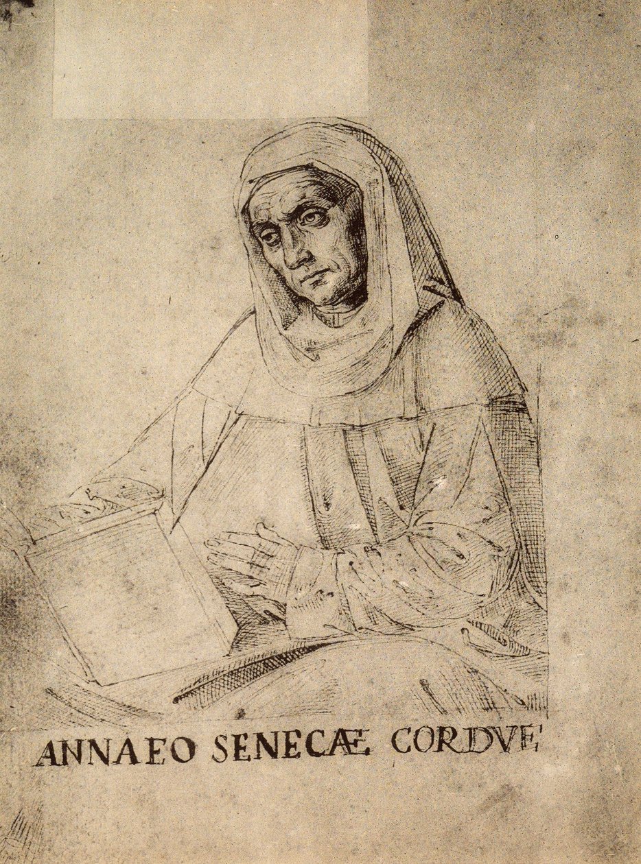 Porträt von Seneca von Raffaello Sanzio Raphael