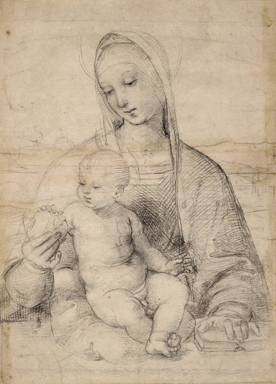 Madonna des Granatapfels, ca. 1504 von Raphael